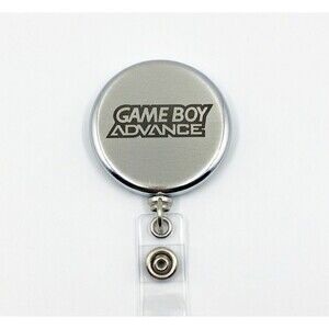 Nintendo Gameboy Advance Promo Stainless Steel Badge Pull New
